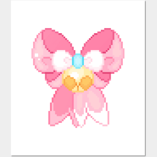 Pixel Bow Posters and Art